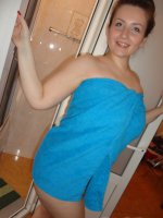 BBW freshie models her body while taking a shower